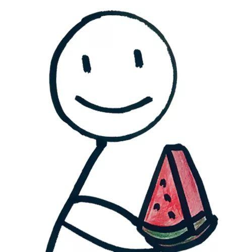 吃瓜群众图片素描高清,捕捉光影中的社会百态